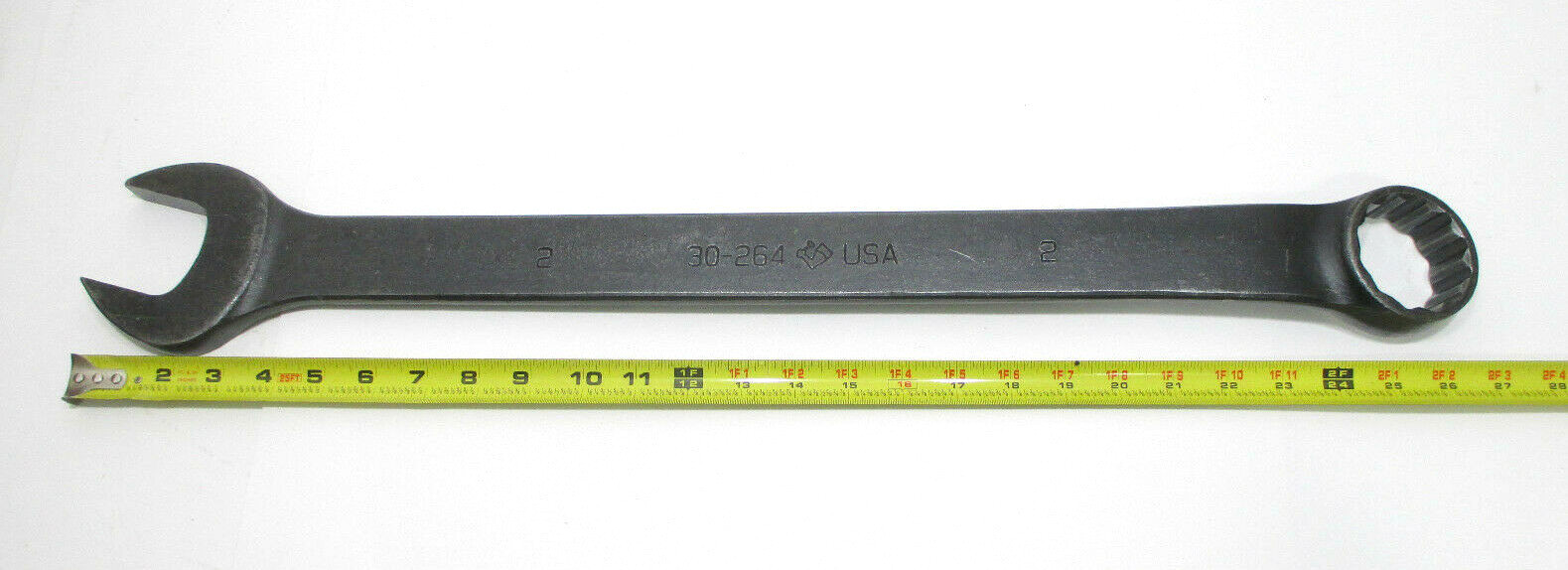 ARMSTRONG 2 in. Black Combination Wrench Large 2″ Combo Wrench 30-264 USA MADE