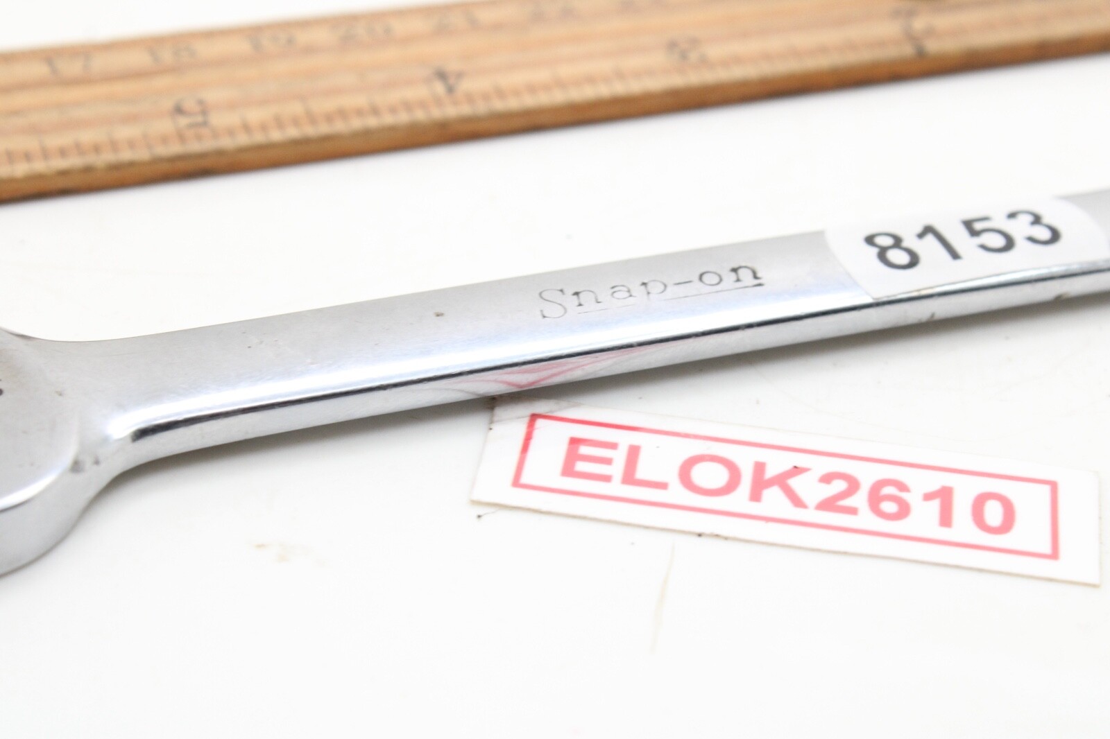 Snap-on Tools OEX-180 9/16″ 12 Point Short Combination Wrench SAE Chrome USA