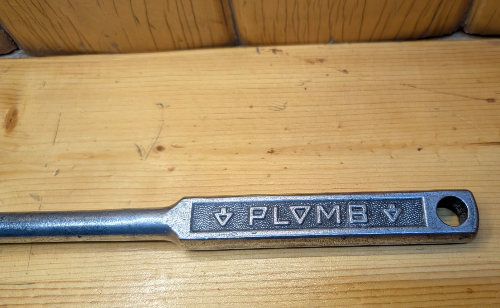 Vintage PLOMB 5467 1/2″ Drive Breaker Bar Pebble Finish PLVMB USA *READ*