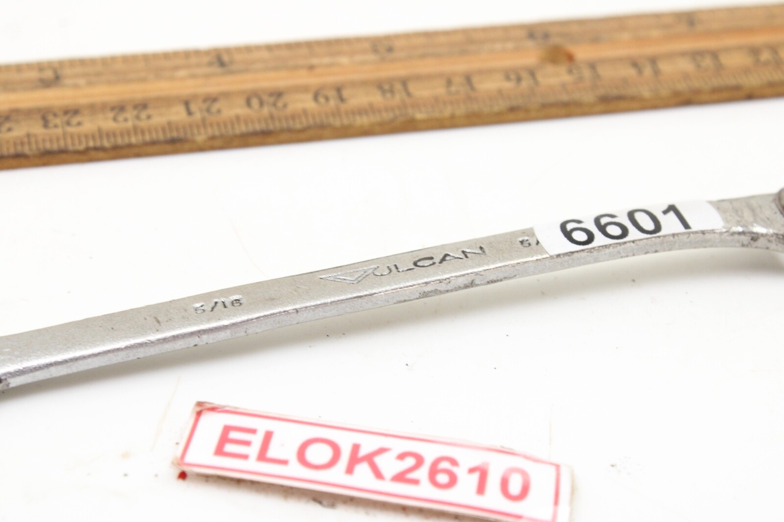 Vulcan XOE-610 5/16” 6 Point 5.5″ SAE Chrome Combination Wrench USA