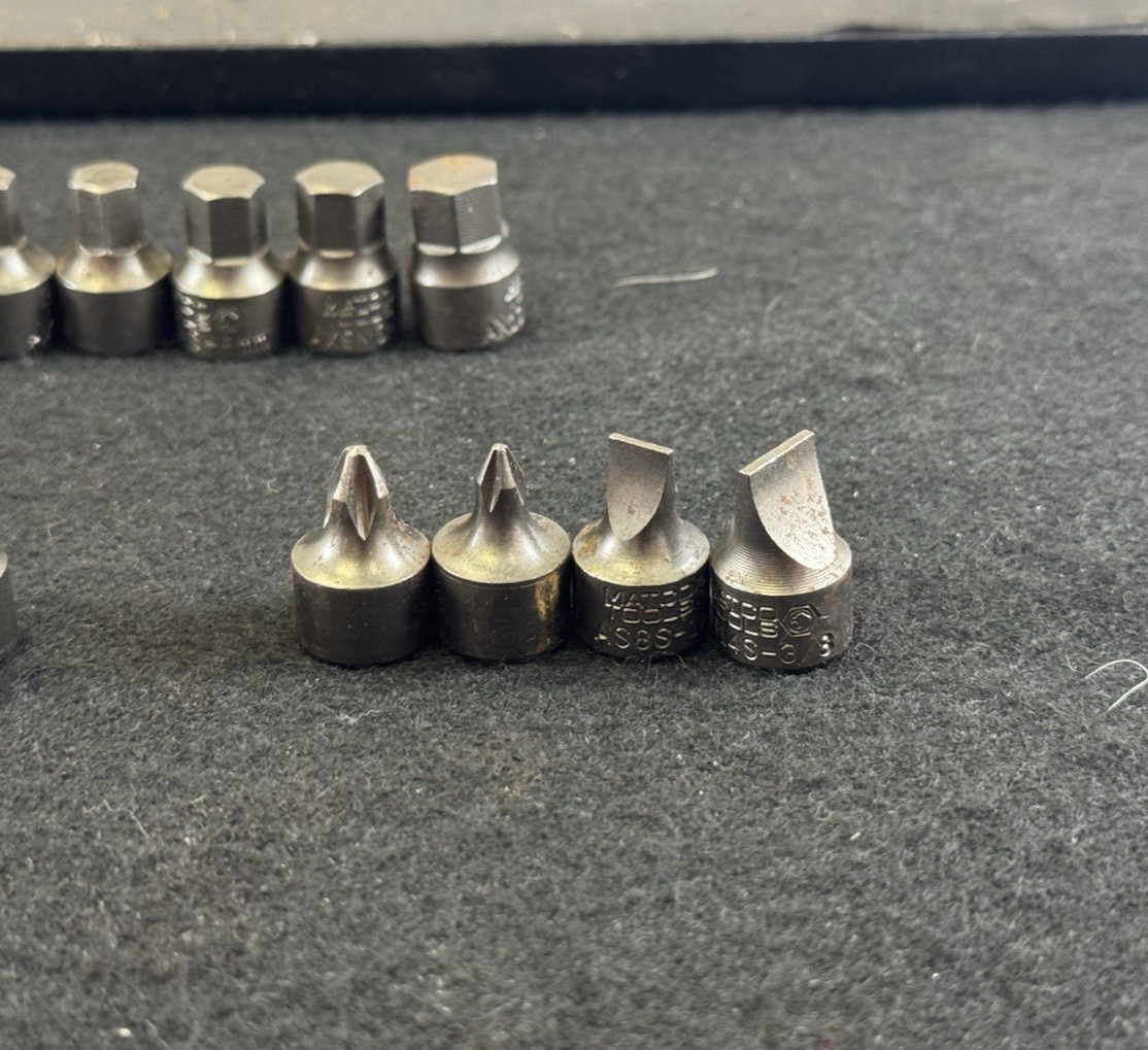 Matco 40 Piece 1/4” Drive Stubby Driver Set – SA40S