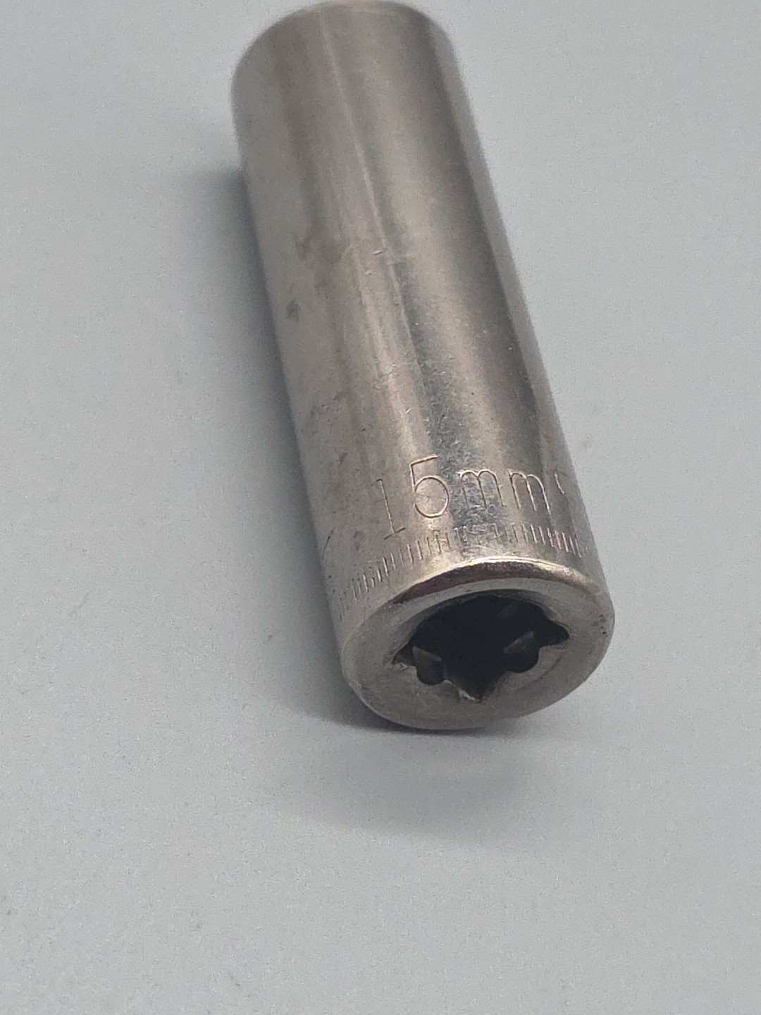 Craftsman Tools 15mm Deep Well Socket 6 Point 3/8 Drive G2 44432 USA