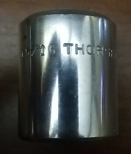 Lot 5 Piece 1/2 Drive SAE Sockets Large 36MM, 1 1/4, 1-1/16(2 Total) & 15/16