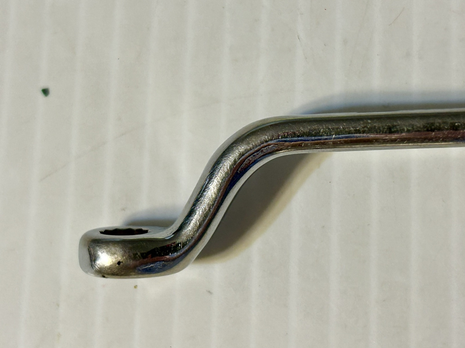 Vintage Duro/Indestro USA 929MM 6MM & 7MM Offset Box End 12 Pt Metric 4″ Wrench.