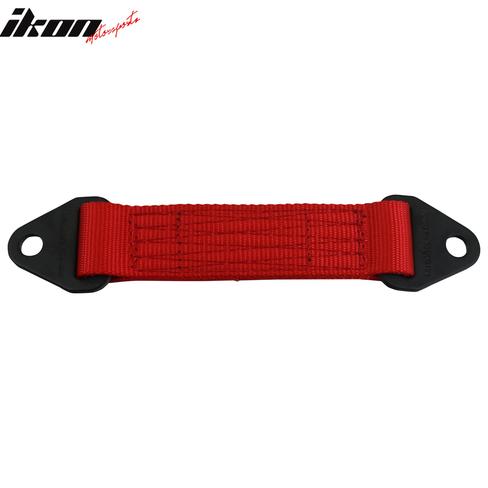 10″ Red 10000lbs Racing Limit Straps Shock Suspension Travel 4 Layers Webbing