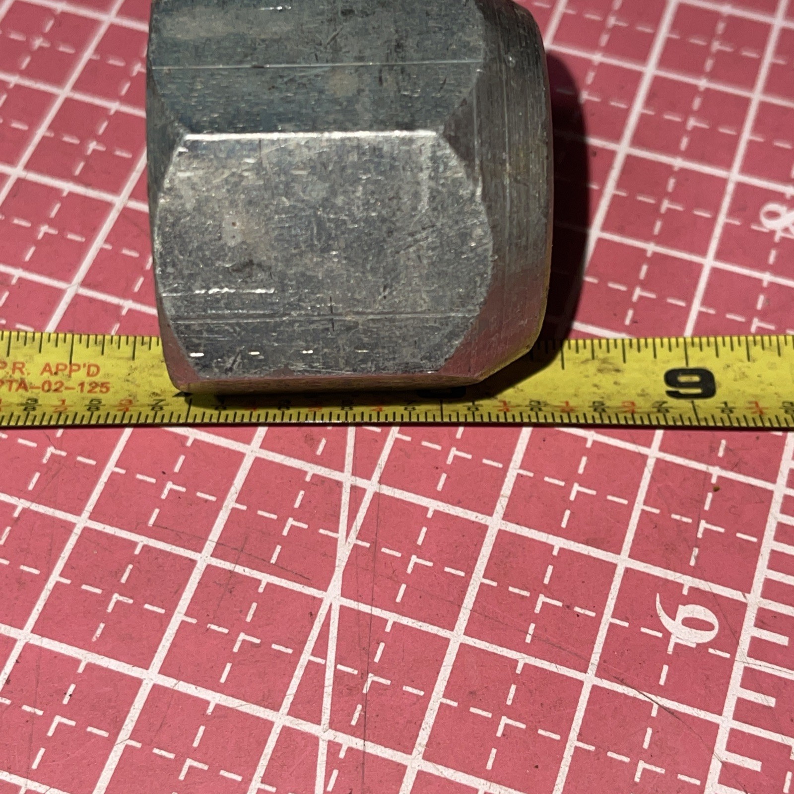 National USA 2743 Push Pull Adapter 1-1/8-12 Female To 5/8-18 Female Connect OTC