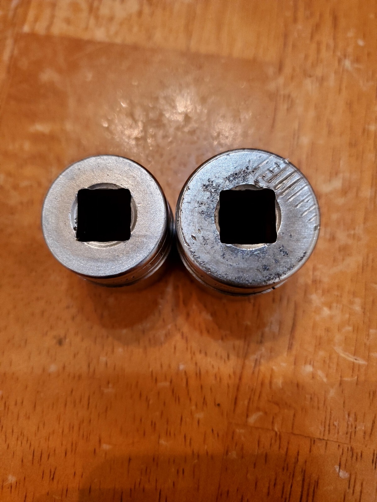 Snap On 3/8″ Drive 3/4″ 13/16″ 12PT Shallow Chrome Sockets Lot Of 2