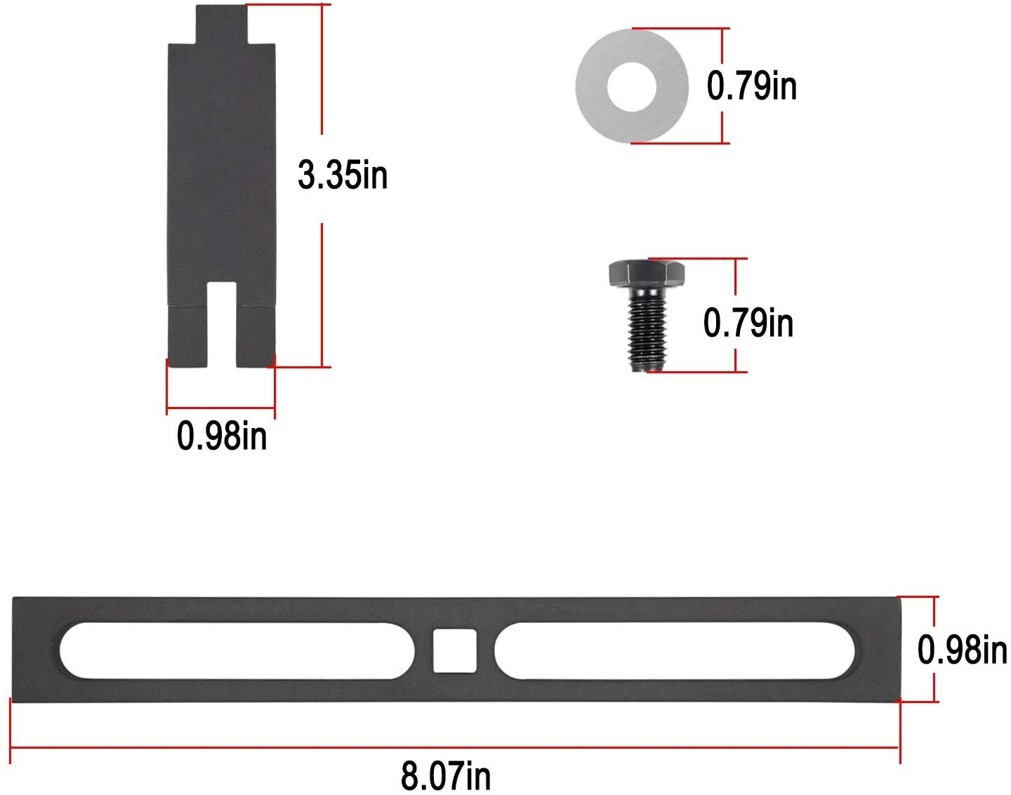 6599 Universal Fuel Tank Lock Ring Tool Wrench for Ford Chrysler GM vehicles