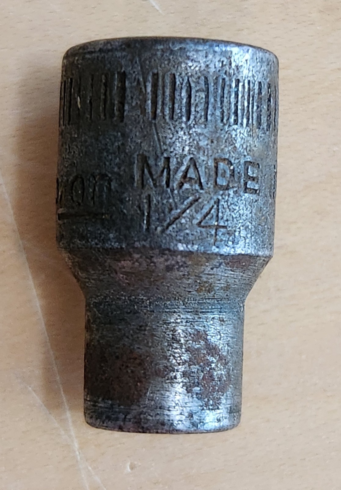 Vintage Snap-On Socket 7 Piece Partial Set + Metal Case