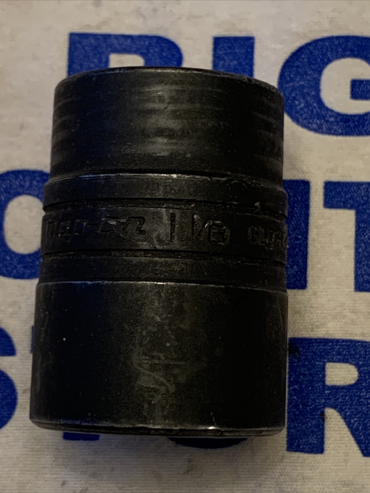 Snap-on Tools USA 3/4″ Dr 1-1/8″ 12pt Black Industrial Finish Socket GLDH362