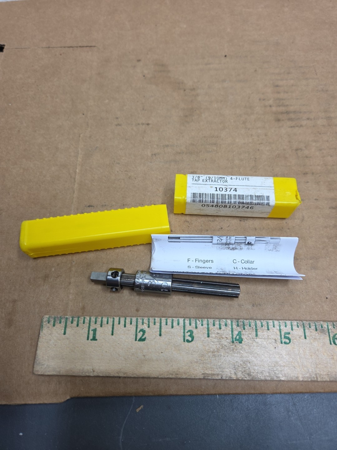 New 3/8″ X 4 Flute Walton 10374 Tap Extractor 9-10mm USA