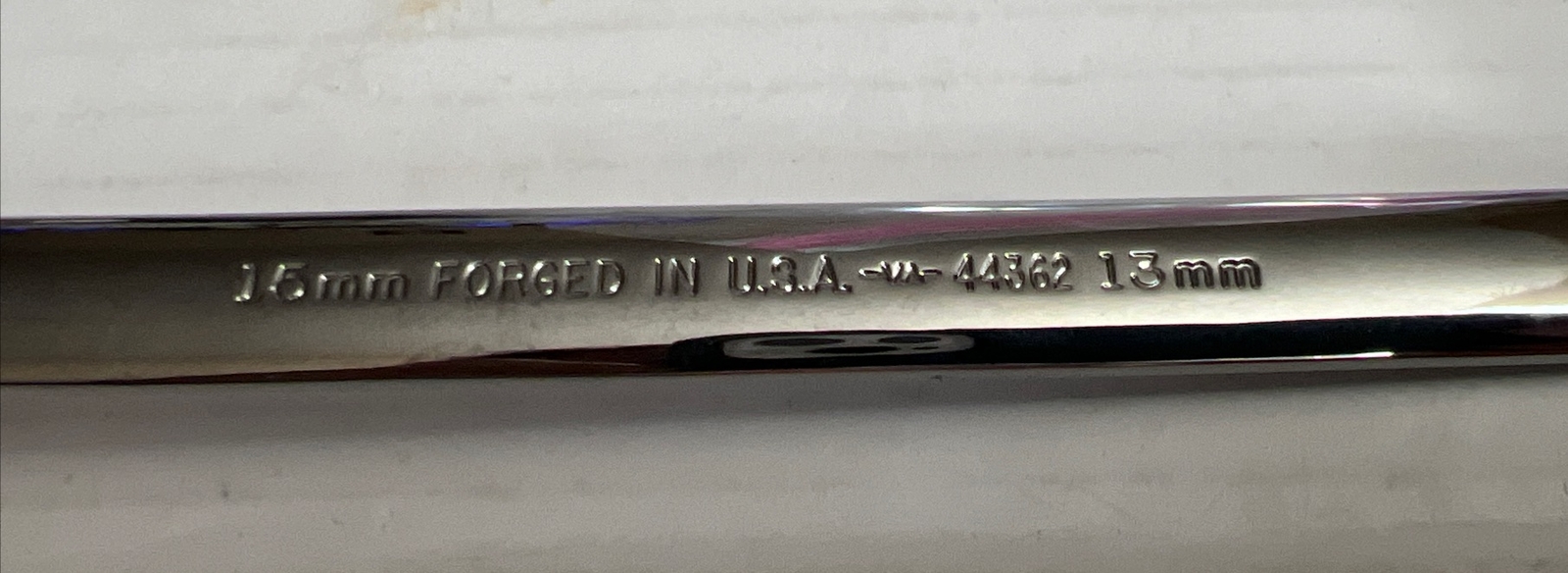 Craftsman -VɅ- Series 44362 13mm x 15mm Deep Offset Box-End Wrench USA