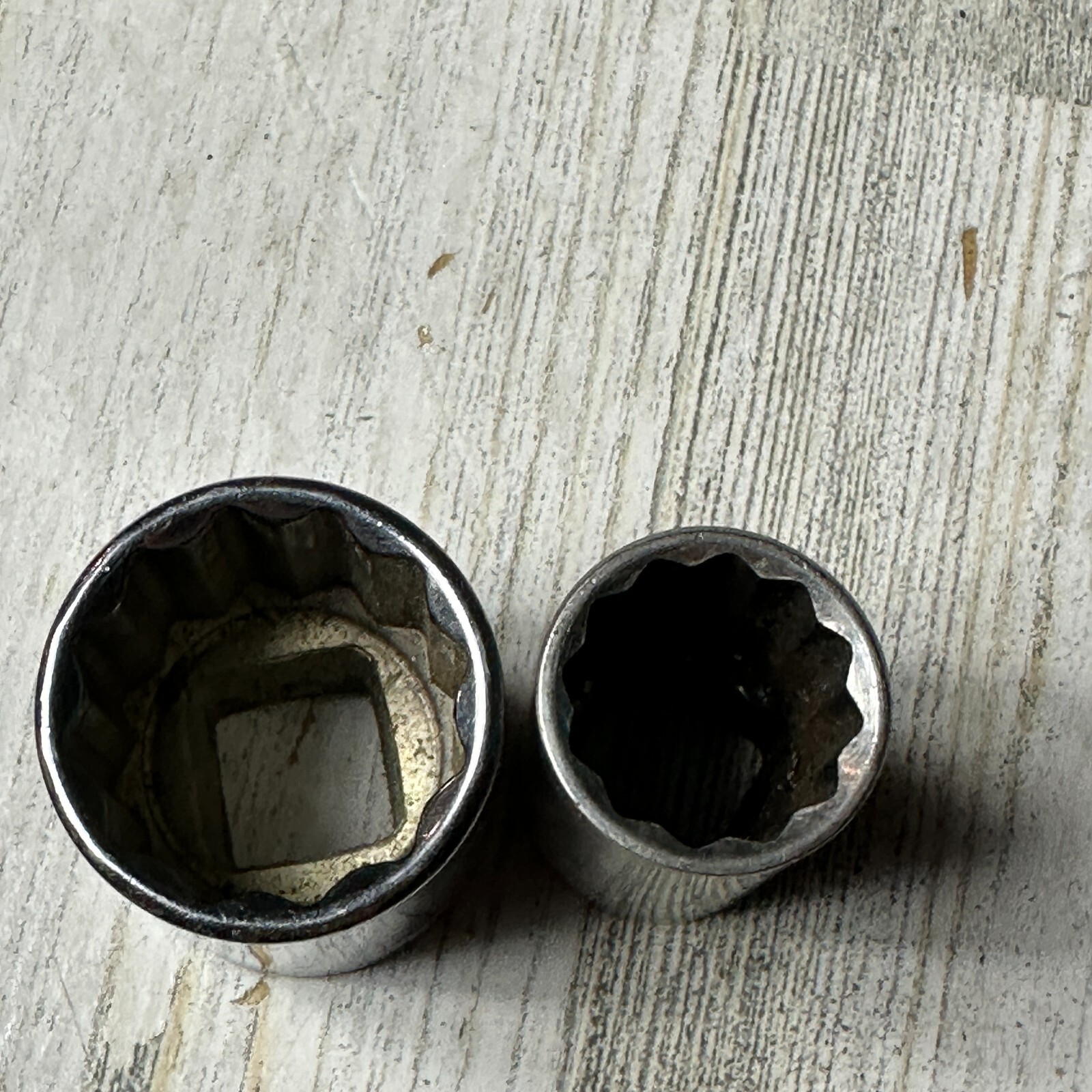 NAPA 5/8″ & 7/8″ Socket 1/2 Drive 12pt USA made NT1226 & NT1228