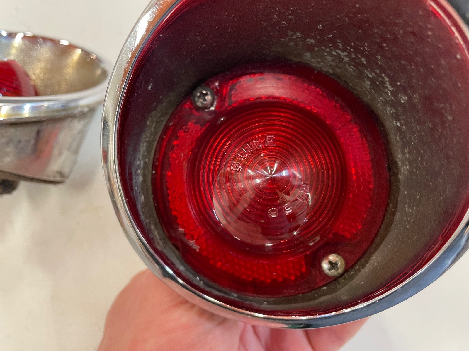 63-67 C2 Corvette Tail Lamp x 2 – LH & RH Outer Stop & Tail