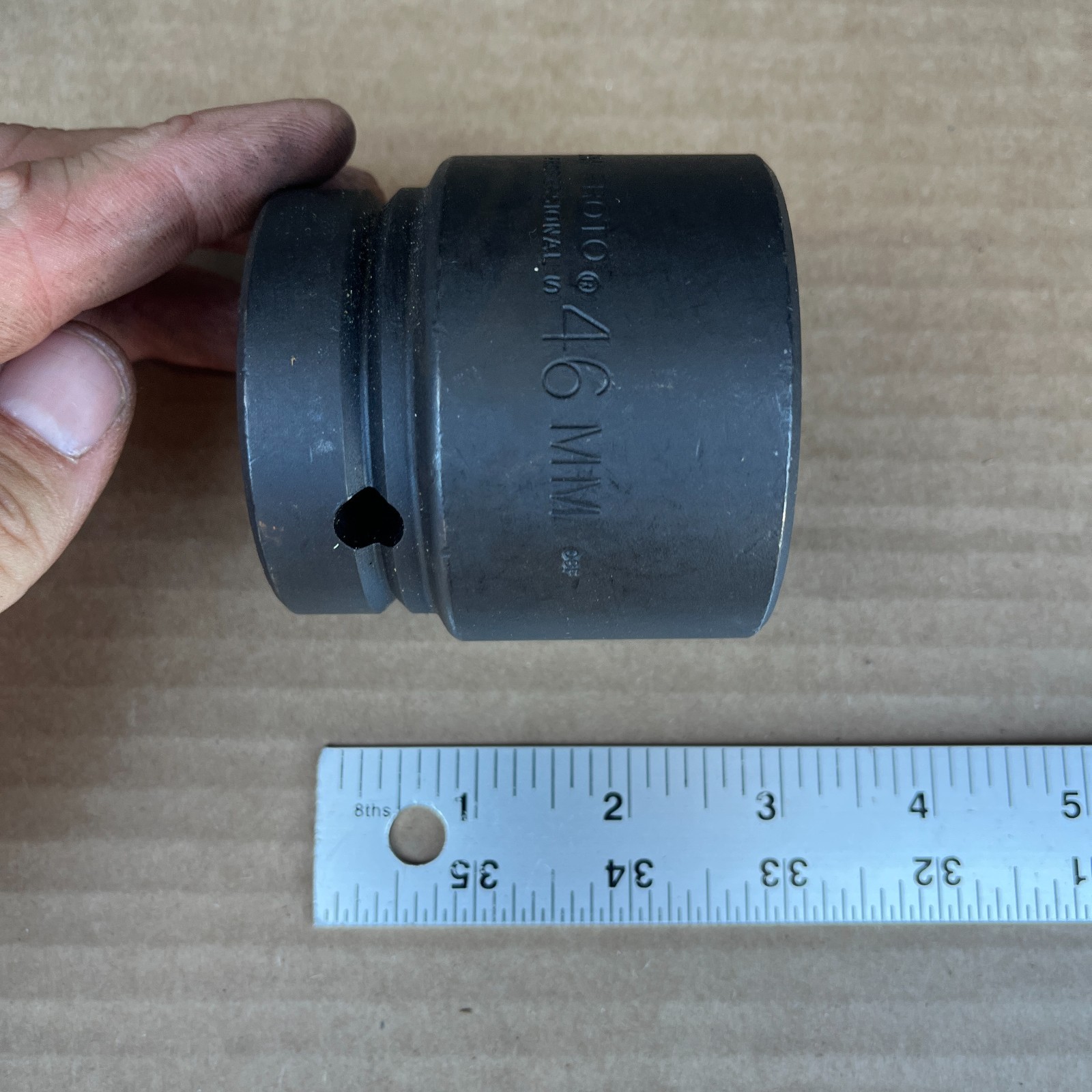 Proto Professional Impact Socket 1″ Drive , Metric 46mm , 6 point , 10046M