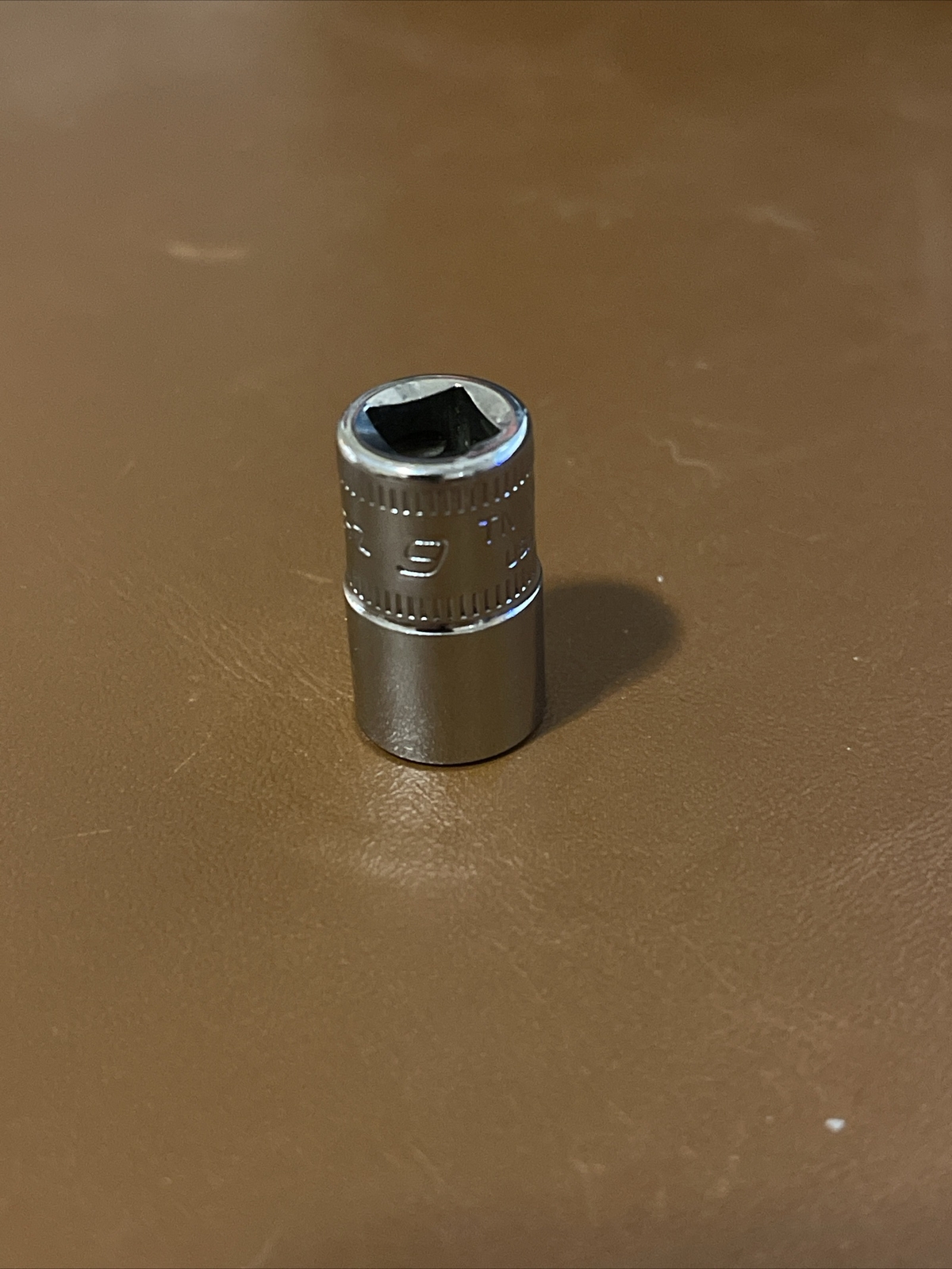 Snap-on TMM9 9mm 6-Point 1/4″ Drive Shallow Chrome Socket Metric USA
