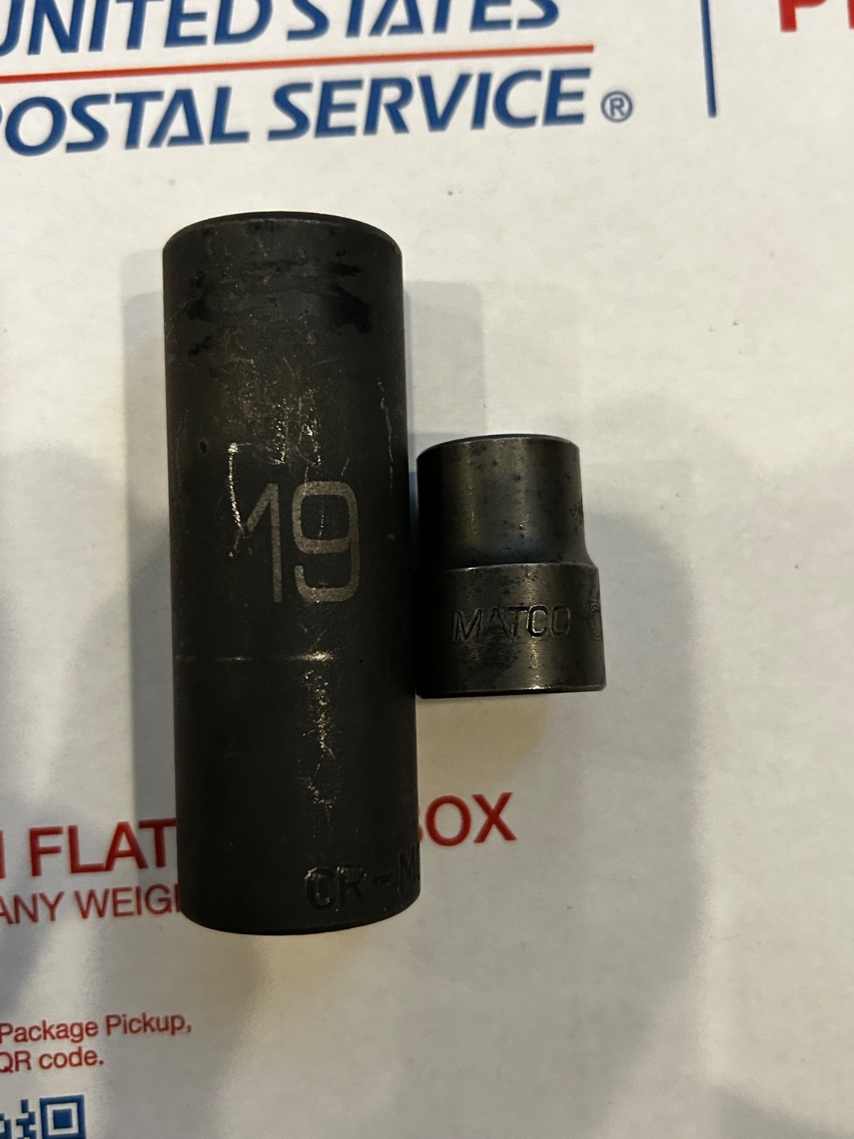 MATCO TOOLS SILVER EAGLE 1/4” Socket Set & MATCO Sockets-Starting Bid @ $57.50