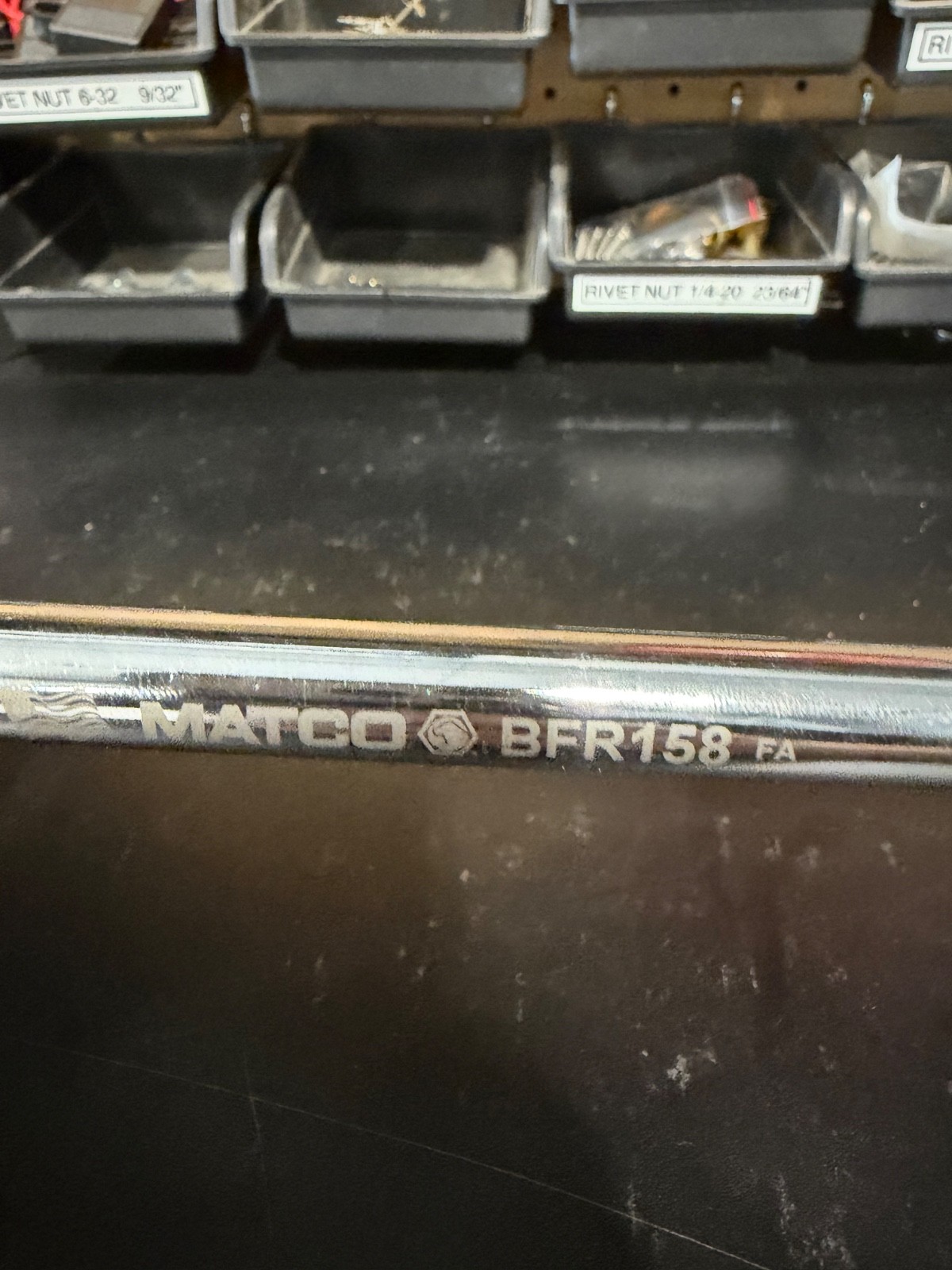 Matco Tools BFR158 3/8″ Ratchet 88 Teeth Fixed Head 15″ Long