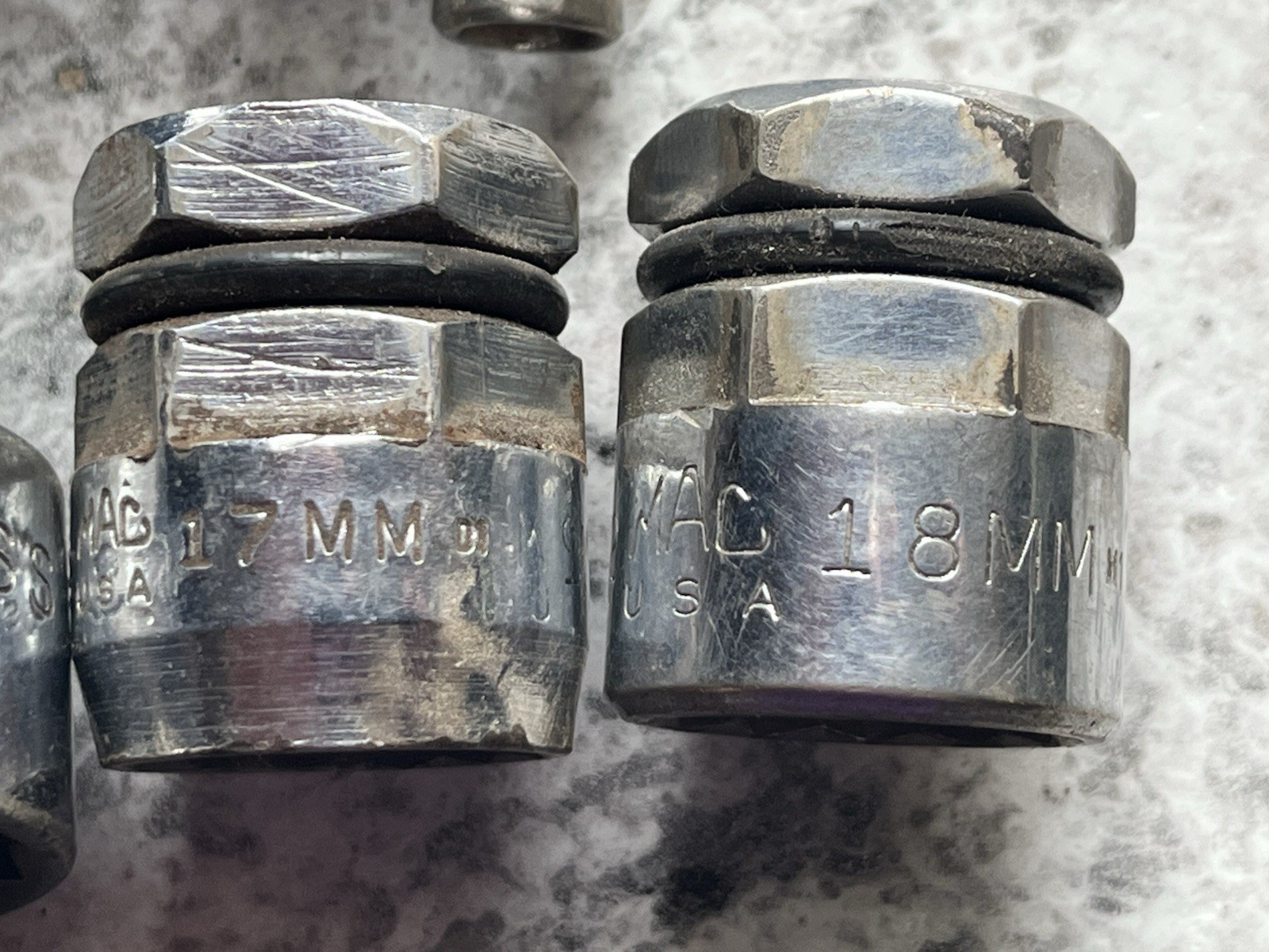 16 MAC TOOLS Sockets Metric SAE USA 1/2” Drive Specialty Mechanic Free Shipping