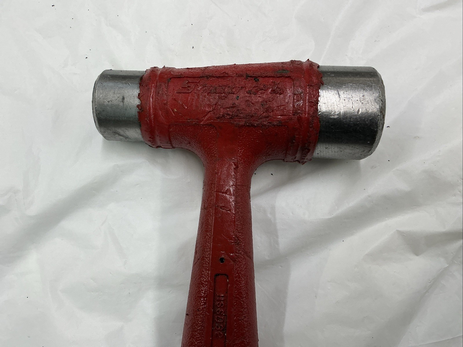 Snap-On HSSD32 32oz Dual-Face Drilling Dead Blow Hammer (Red)