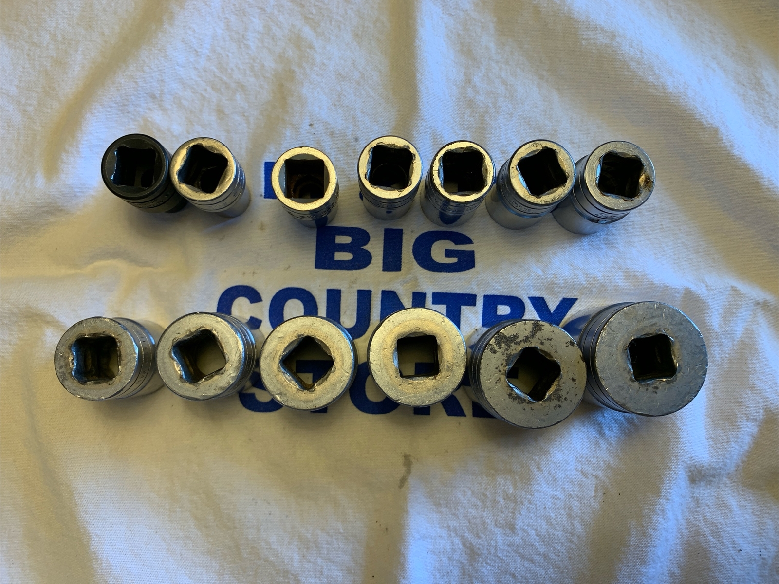 Snap-on 1/2″ Drive 13pc 12pt SAE Flank Drive® Shallow Socket Set (3/8-1-1/8″)