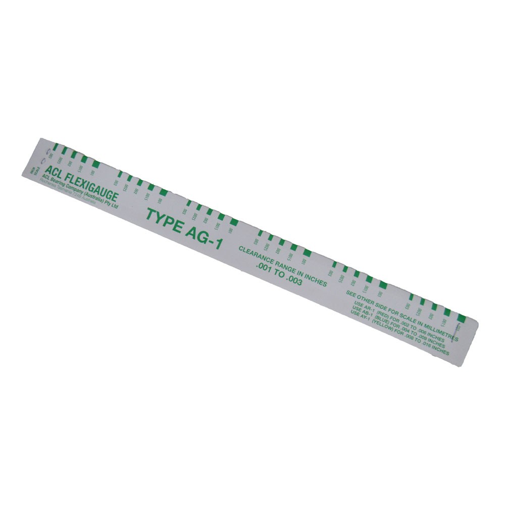 ACL Bearing Clearance Gauge AG-1(SINGLE); Plastigage Green Sold as Each