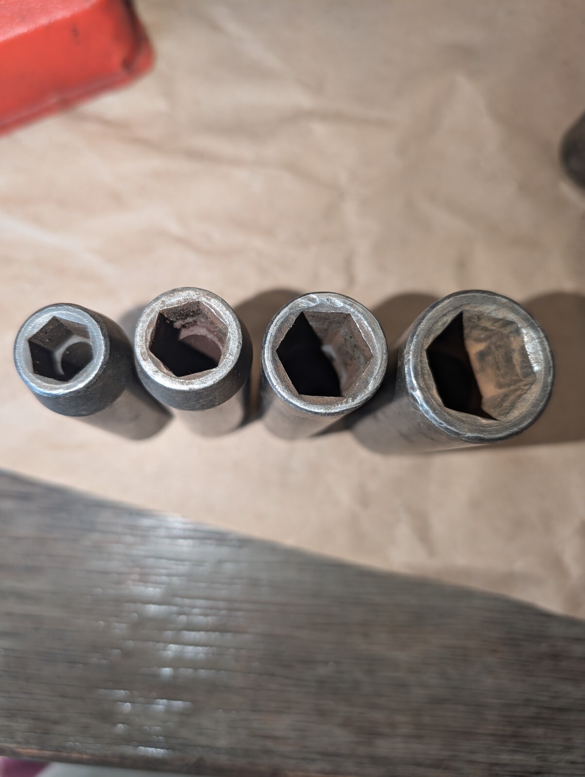 TRUE CRAFT Impact 5 Socket 1/2″ Drive 7/16, 1/2, 5/8, 3/4, 7/8 Chrome Vanadium