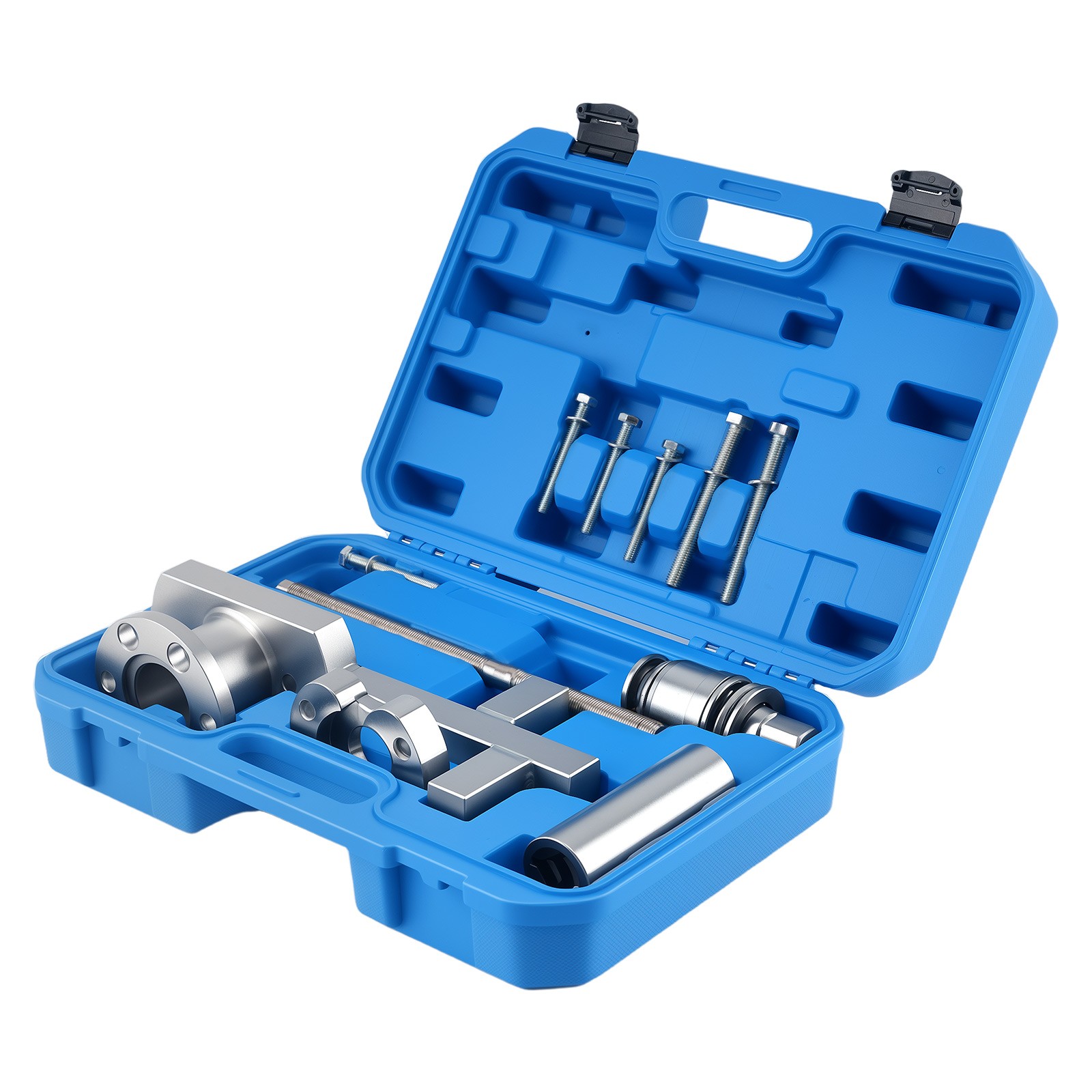 Crankshaft Pulley Removal Install Tool Kit for Land Rover Jaguar 3.0 V6, 5.0 V8