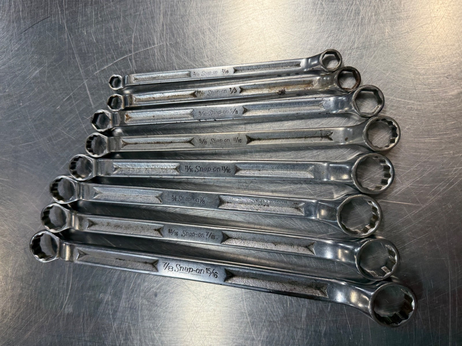 SNAP-ON SAE 12pt Offset Box Wrenches: 3/8 to 15/16 XV2830 XV2628 XV2428 XV2022