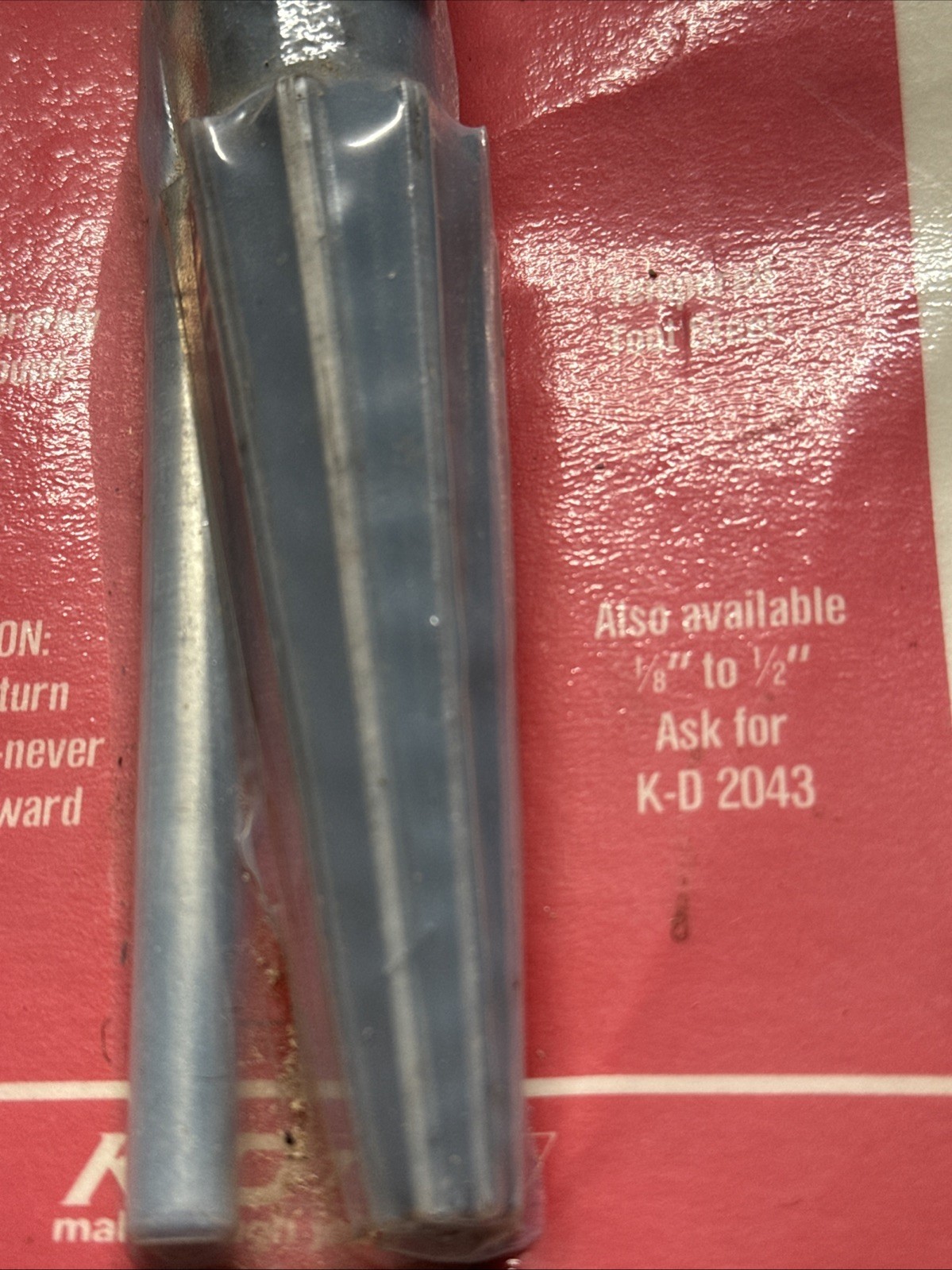 NEW OLD STOCK KD Tools 2044 7/16″ – 1″ reamer KD 2044 USA