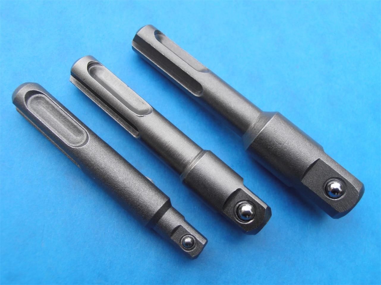 SDS Plus Socket Driver Set 3Pcs for Hammer Drills Fits Hitachi, Hilti, Milwaukee