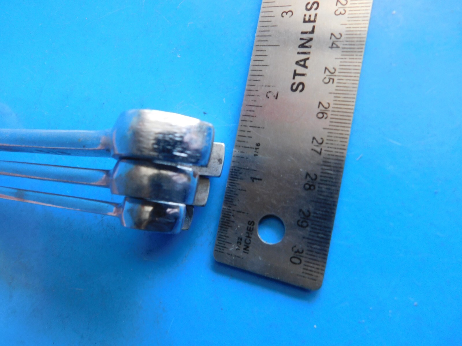 USED, MAC TOOLS «DBL OPEN END WRENCHS» 3/8X7/16,1/2X9/16,5/8X11/16 IN. LOT OF 3