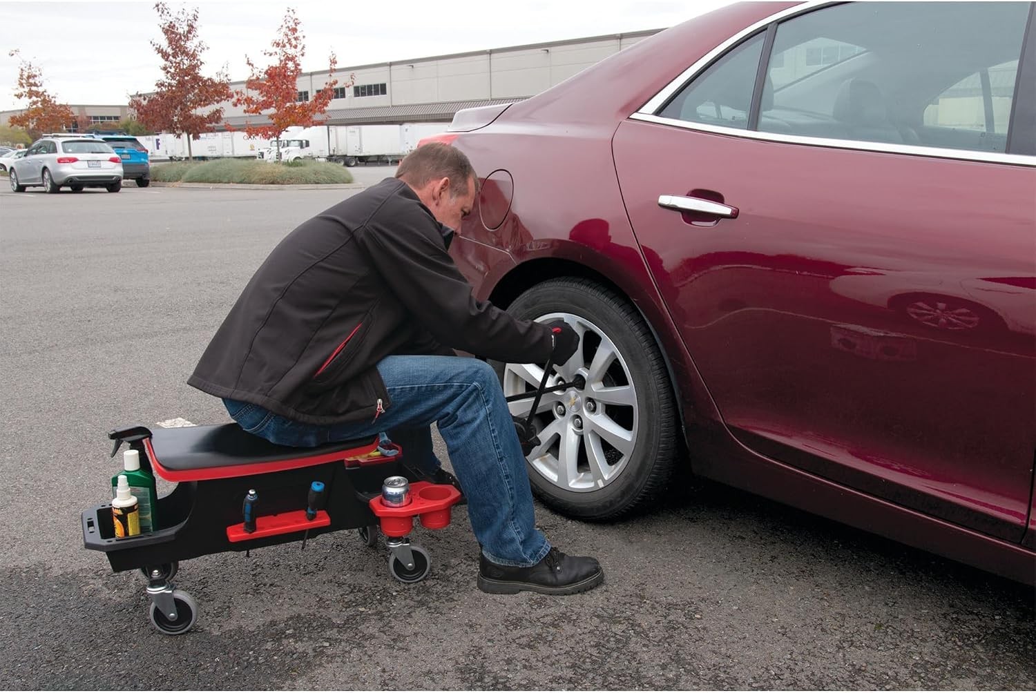 Durable 22-Inch 4-Way Lug Wrench with Four Sizes – Essential for Every Driver