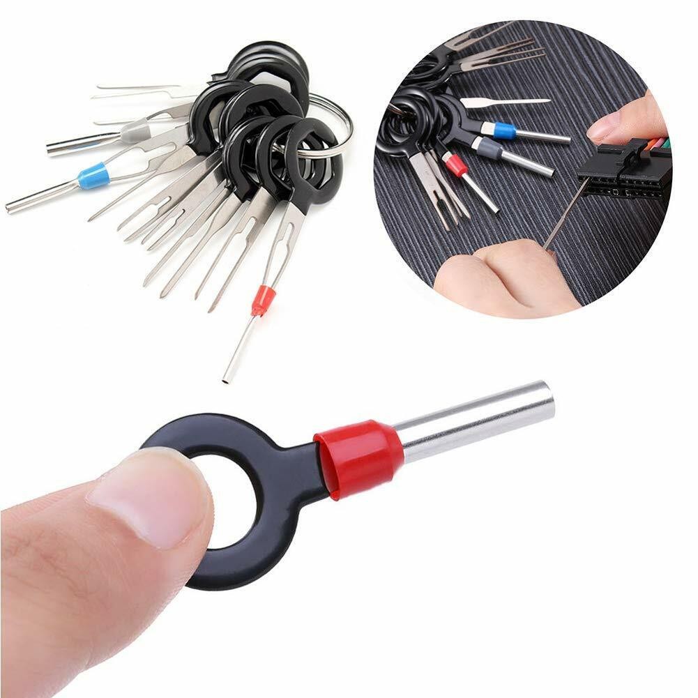 26Pcs Car Terminal Removal Tool Kit Wire connector Pin Release Extractor Puller