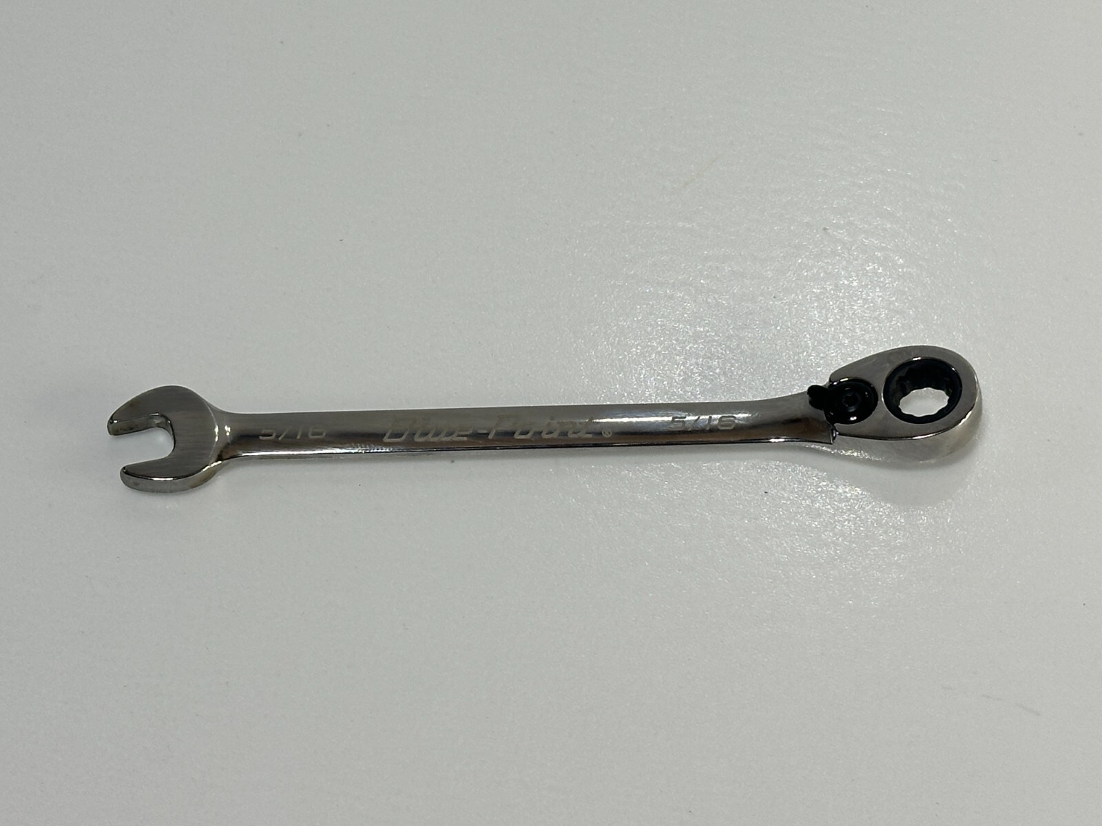 Blue-Point Tools BOER10 5/16″ SAE Chrome 12-Point Reversible Ratcheting Wrench