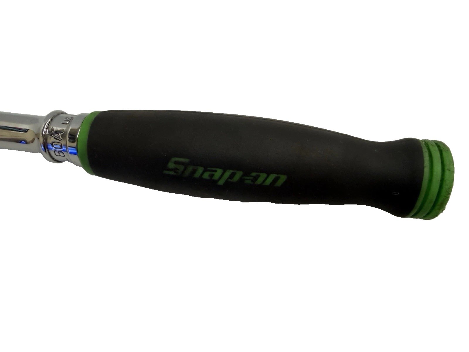Snap On 1/2″ Drive Long Handle Ratchet SHL80A Green Soft Grip
