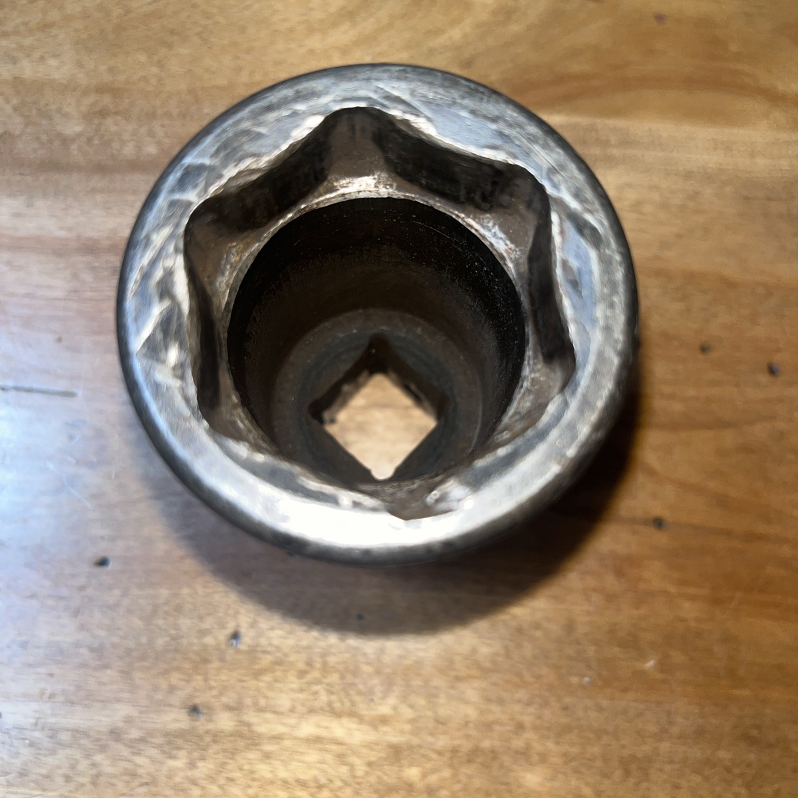 Grey Pneumatic 3048DB 1-1/2 IN 6 Pt Deep Bud Impact Socket 3/4 in