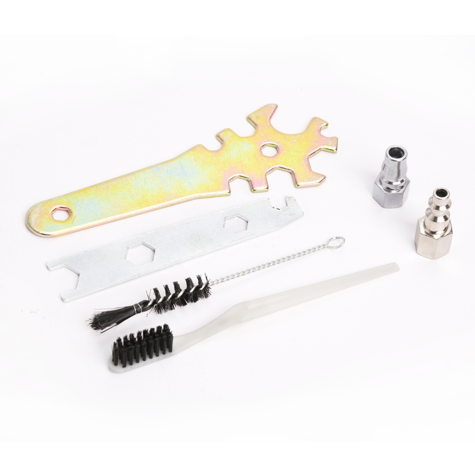 4pc Air Spray Gun HVLP Paint Auto Car Automotive Shop Painting Tools Kit Set