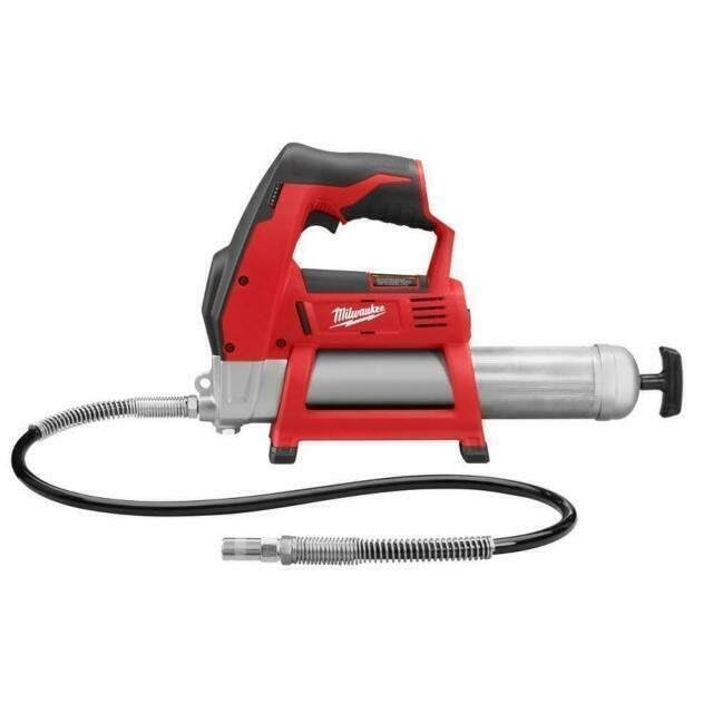 Milwaukee Bare-Tool 2446-20 M12 12-Volt Cordless Grease Gun Silver
