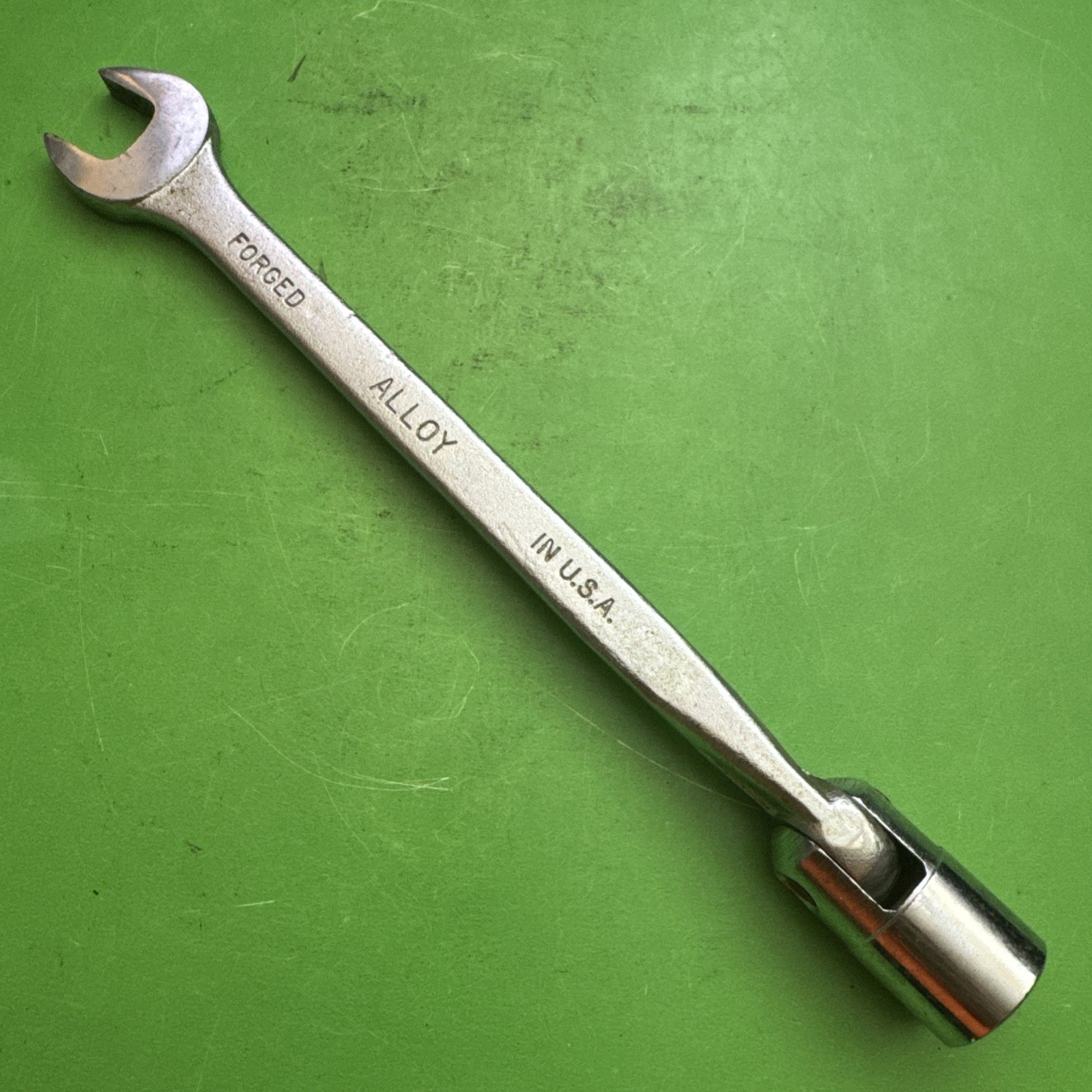 S-K USA 12 Point Flex Head Socket Open End Saltus Wrench SAE Size 5/8″ MPN FC-20
