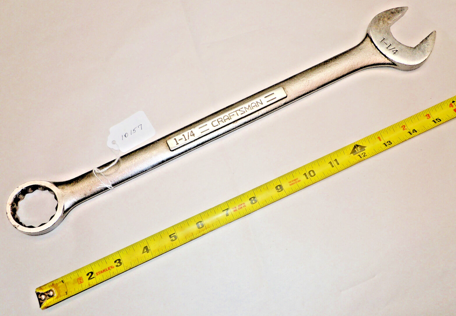 Wrench, CRAFTSMAN (No. VV-44708) 1-1/4″ Combination Wrench, USA
