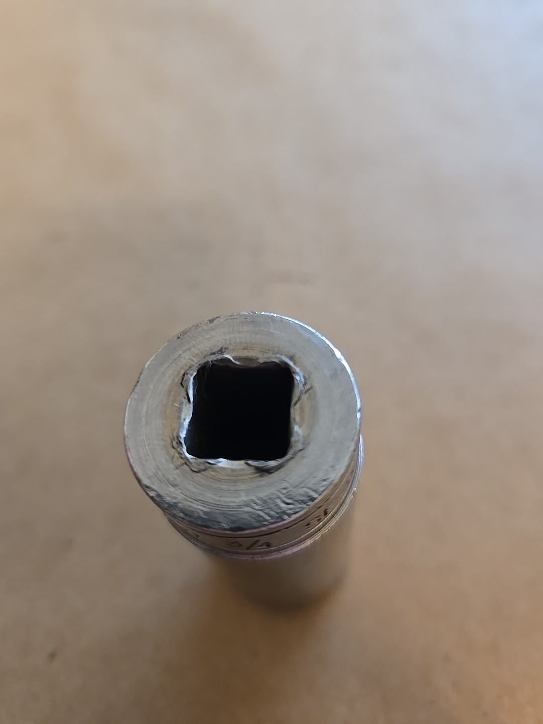 Snap On 3/8″ Drive 3/4″ 12PT SAE Deep Chrome Socket SF-241