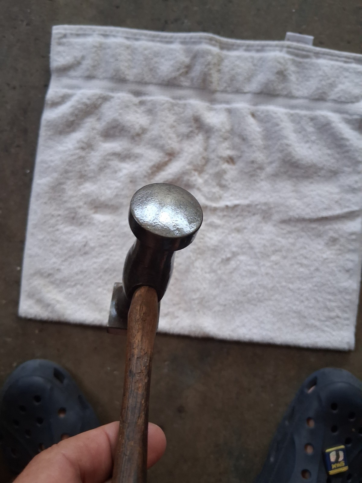 VTG Fairmount Cleveland Drop Forged 160-G Auto Body Hammer Original Handle USA