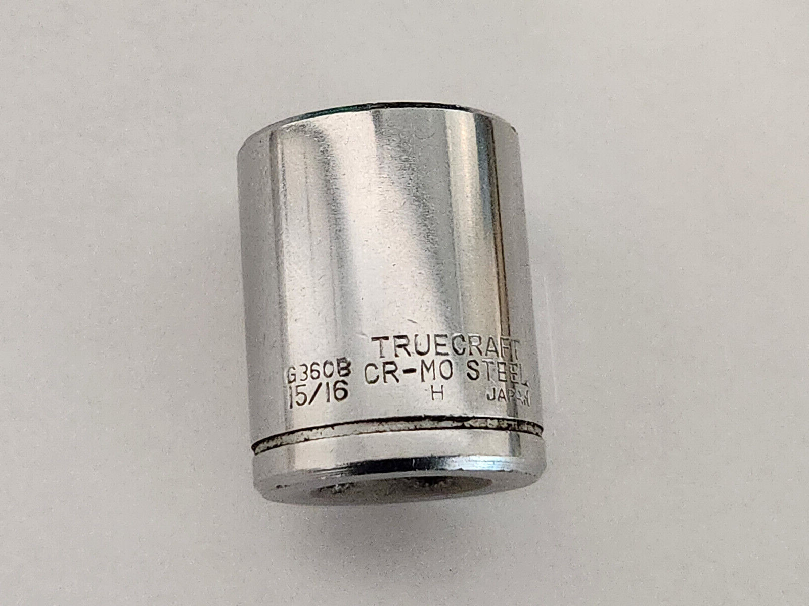 True Craft 15/16″ Socket Chrome Molly 12 Point 1/2″ Drive Socket