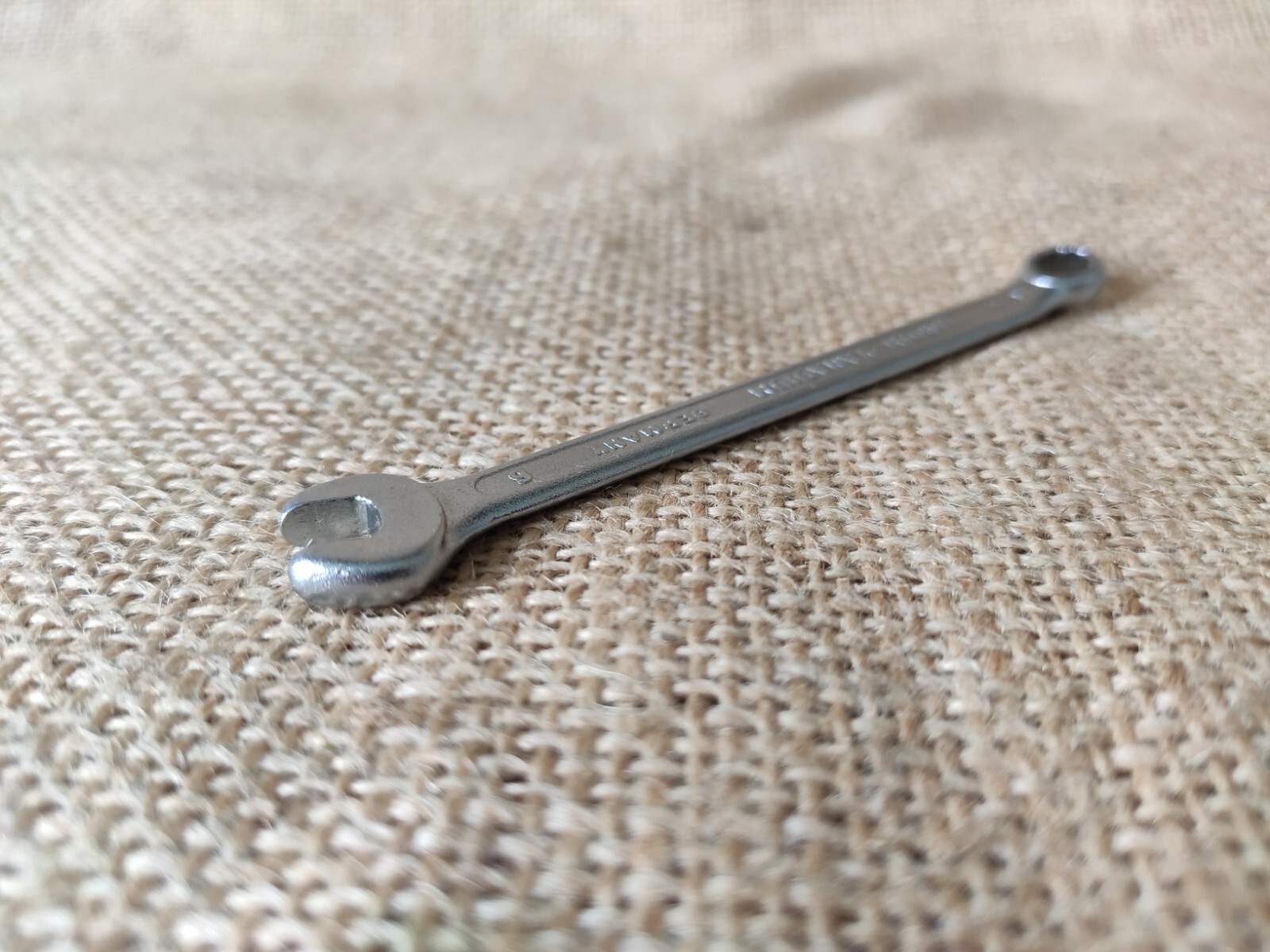 Chrome Vanadium 6mm combination spanner metric mechanics garage German tool NOS