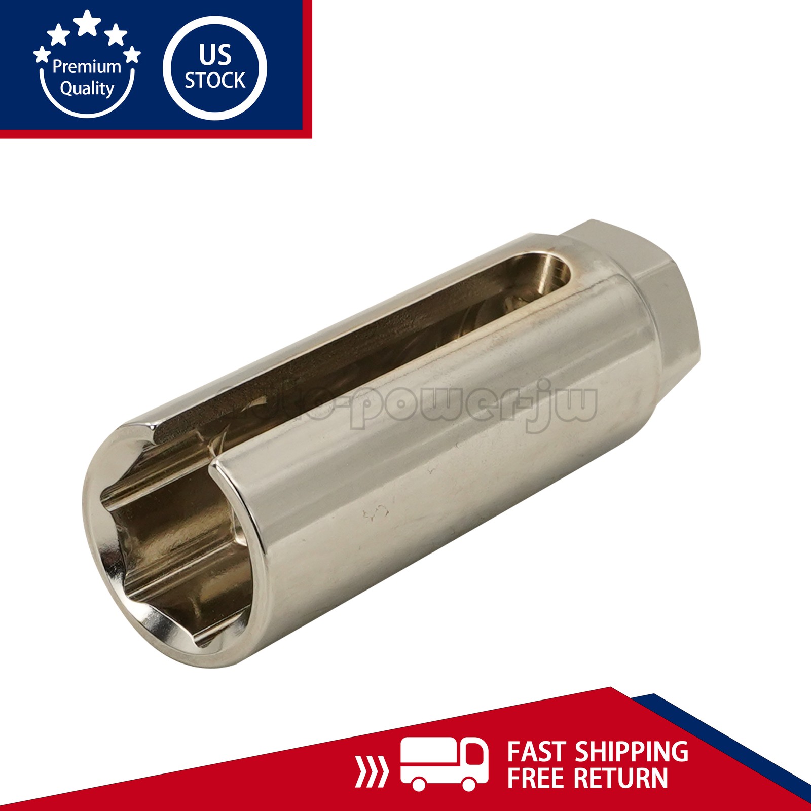 7/8» 22mm O2 Oxygen Sensor Socket Removal Tool Side Wire Cutout 1/2″ Drive US
