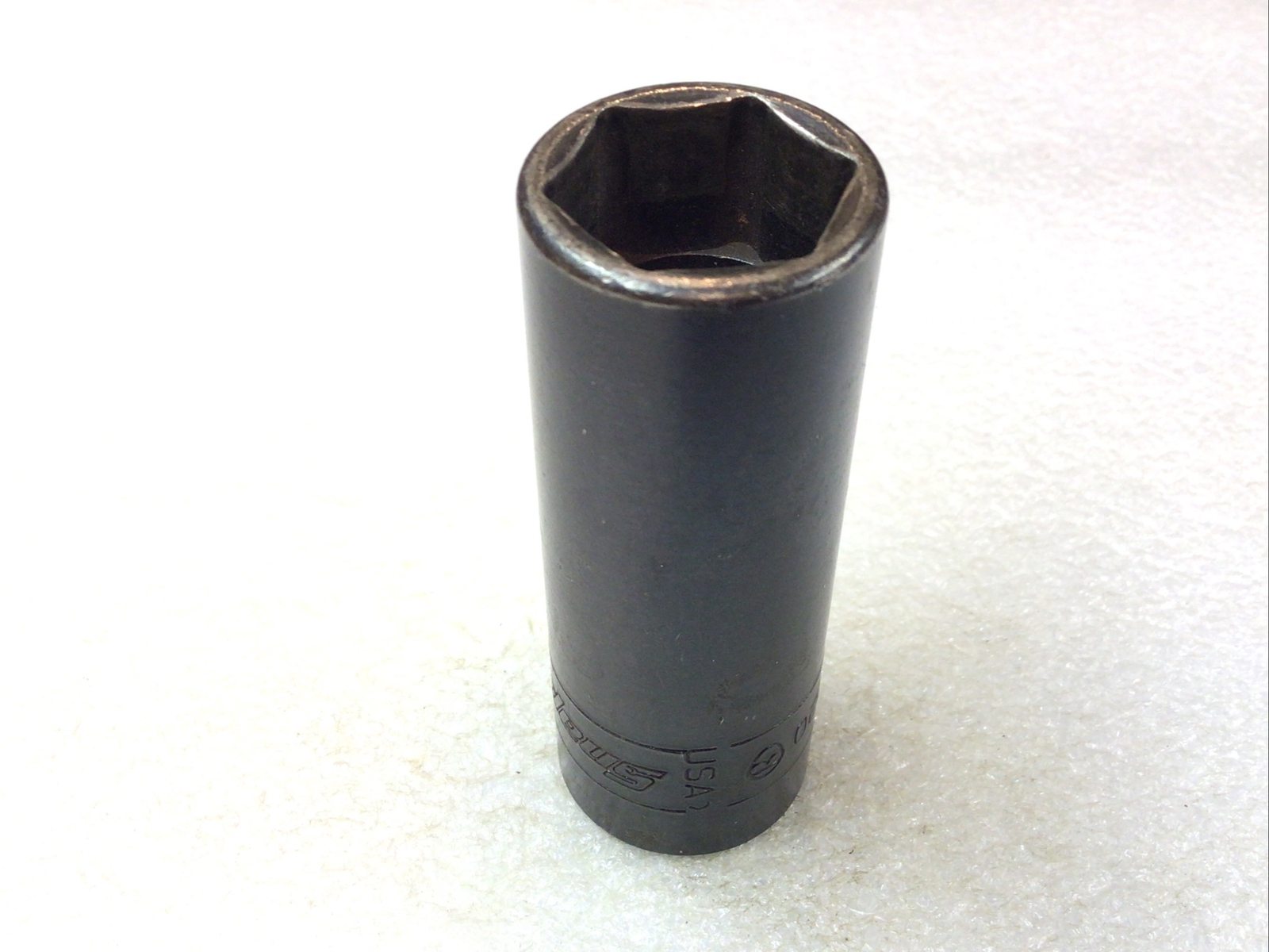 Snap On#SIMF220 – 11/16” , SAE, 6PT., 3/8” Dr., Deep, Impact Socket-USA-NICE-