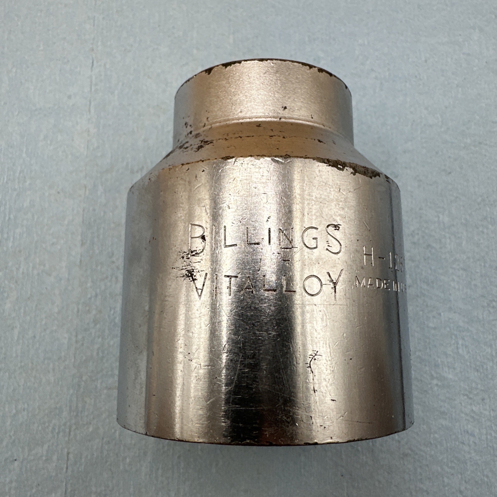 Vintage Billings Vitalloy 3/4″ Drive 1 7/8″ Socket 12 pt H1260 Made in USA