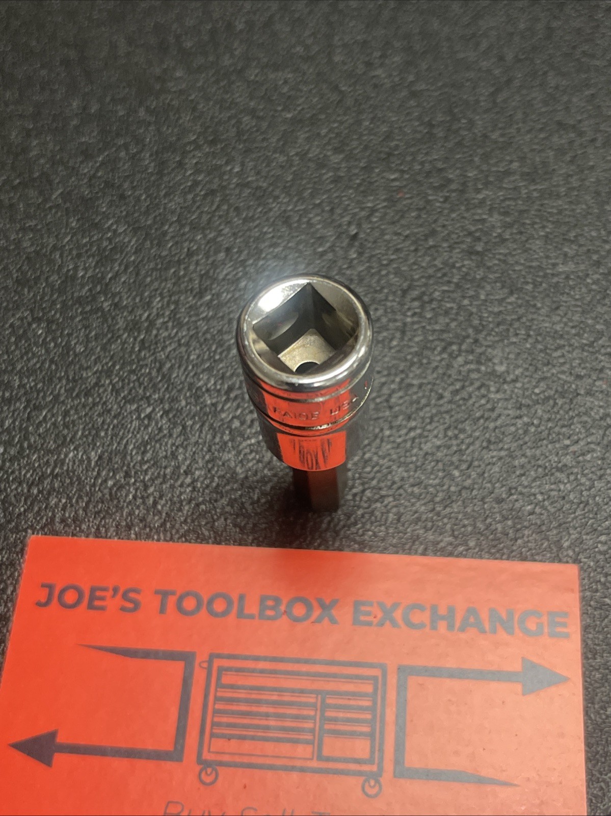 NEW Snap-On Tools USA 3/8″ Drive 5/16″ SAE Standard Hex Bit Chrome Socket FA10E