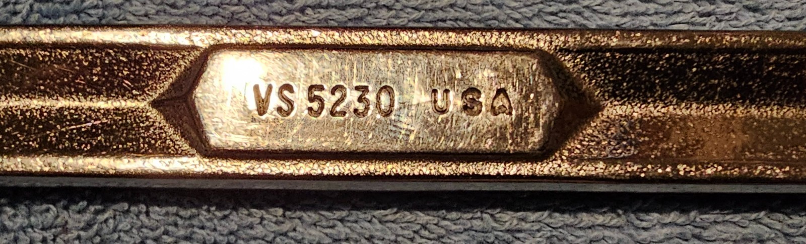 Snap-on 15/16″ V-5230 SAE 4-way Angle Open-End Wrench Underline